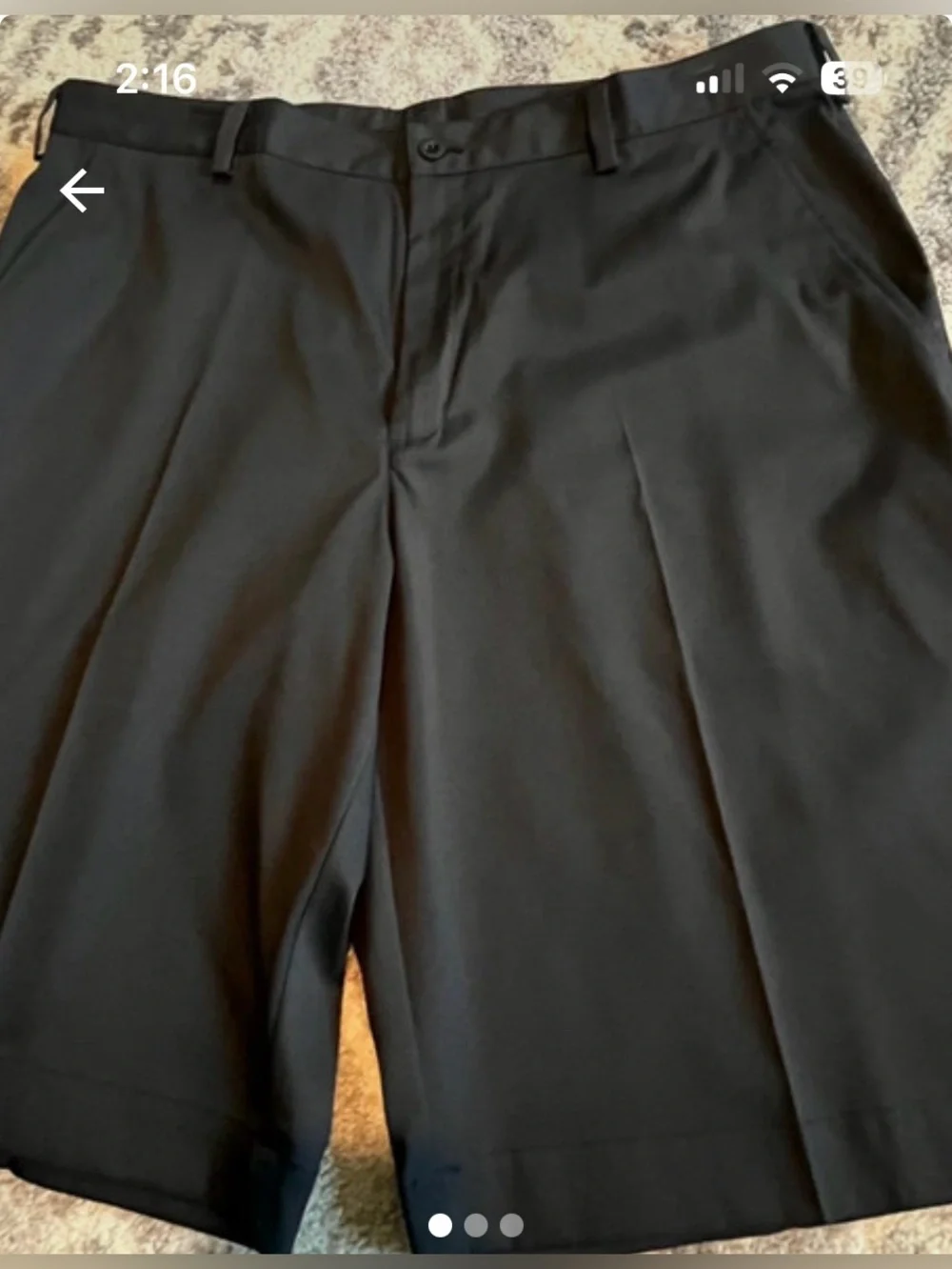 Men’s Nike Flex Core / Dri-FIT Flat Front Men's Golf Shorts. Black. Size 36